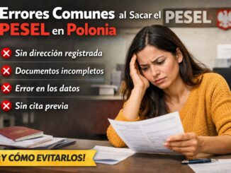 Errores comunes al sacar el PESEL